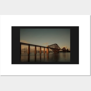 Forth Rail Bridge, Scotland Posters and Art